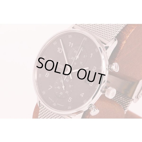 ユンハンス　フォームＣ　クロノグラフ０４１／４８７７・４４　グレー文字盤　サイド拡大