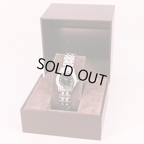 グッチ　５５００Ｌ　Ｇクラス　黒文字盤　箱