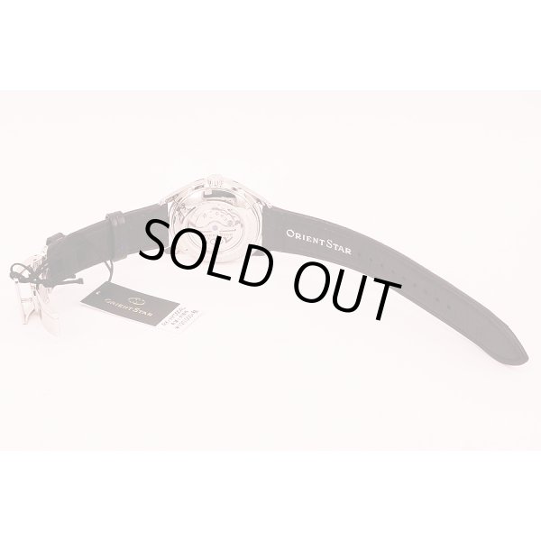 オリエントスター　コンテンポラリー　スリムデイト　ＲＫ－ＨＫ０００４　紺文字盤　革ベルト