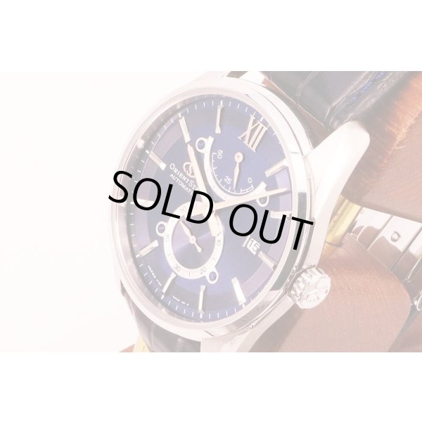 オリエントスター　コンテンポラリー　スリムデイト　ＲＫ－ＨＫ０００４　紺文字盤　サイド拡大