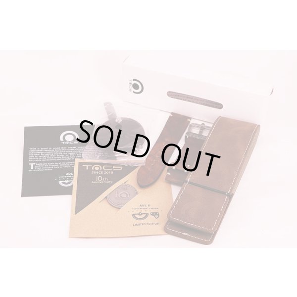 タックス　ヴィンテージレンズ２　ＴＳ１８０３Ｋ　黒文字盤　タックス１０周年限定５００本　付属品