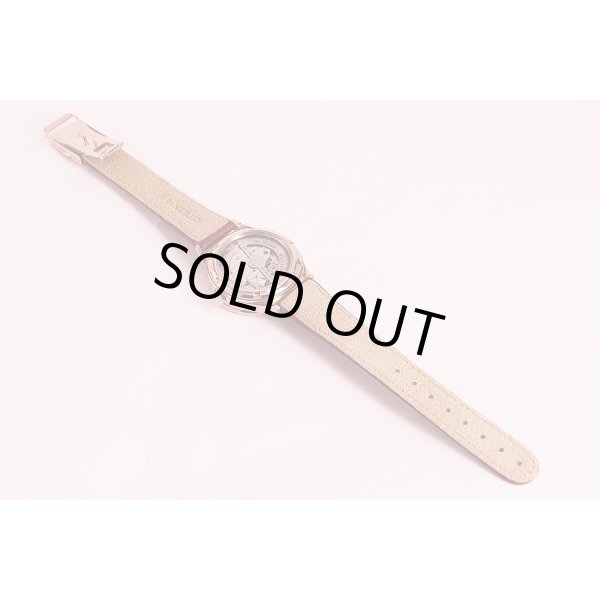 シチズン　メカニカル　ＰＣ１００４－６３Ｗ 　こぼれ桜文字盤　替え革ベルト状態　裏面