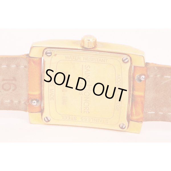 サントノーレ　オルセー　カレ　７３１０２７　シェル文字盤　裏面拡大