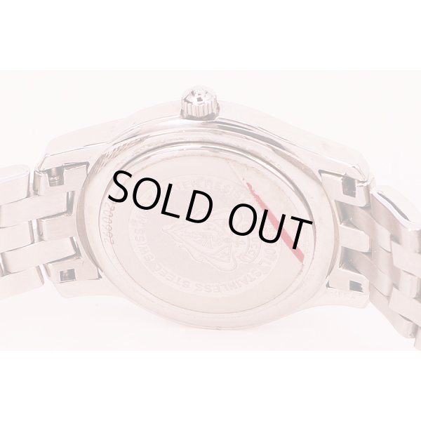 グッチ　５５００Ｌ　Ｇクラス　黒文字盤　裏面拡大