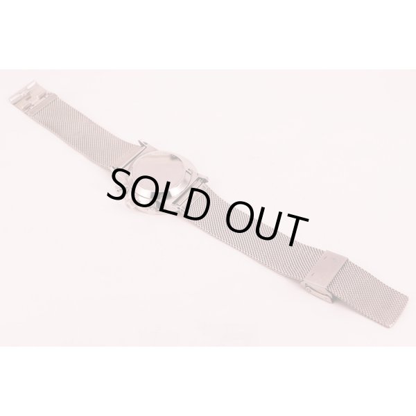 ユンハンス　フォームＣ　クロノグラフ０４１／４８７７・４４　グレー文字盤　メッシュベルト状態　裏面