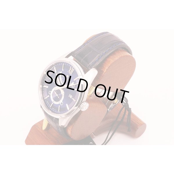 オリエントスター　コンテンポラリー　スリムデイト　ＲＫ－ＨＫ０００４　紺文字盤　サイド