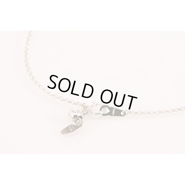 PT900/K18WG ダイアイリペンダントネックレス 1.62ct 0.24ct 13.60g　留め具