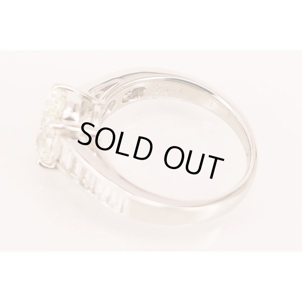 PT900 ダイアイリリング 2.017ct 0.90ct 7.10g　刻印(1)