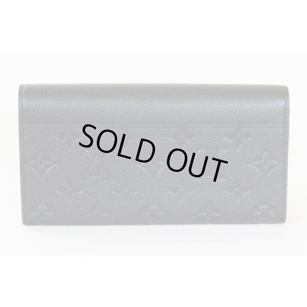 ルイ・ヴィトン　ポルトフォイユ・サラ M61182 ノワール　裏面