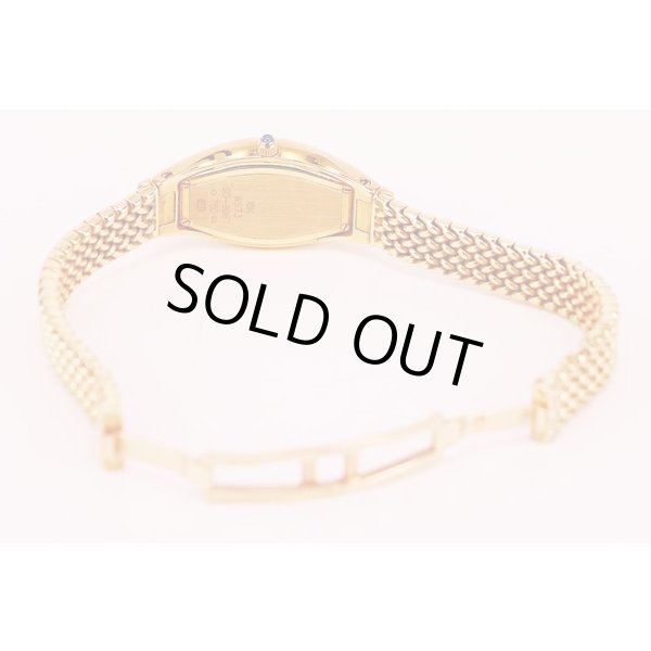 ウォルサム　フローラルパスウェイ　ＷＳ７３　白文字盤　ダイアベゼル　７５０ＹＧブレス