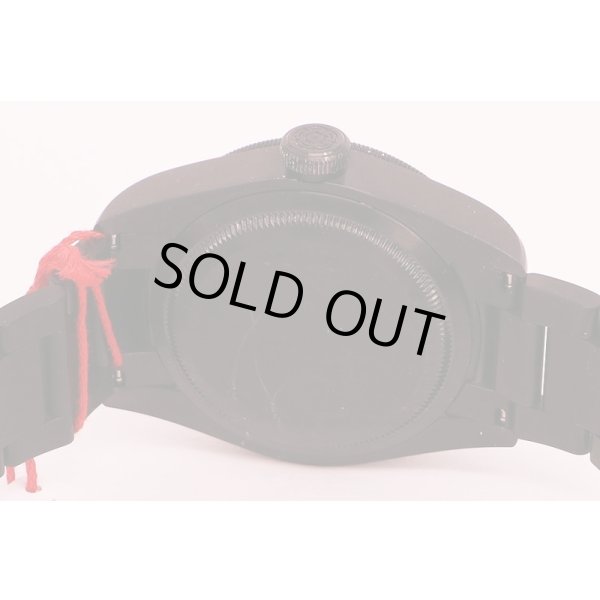 チューダー　ヘリテージ　ブラックベイダーク　７９２３０ＤＫ　黒文字盤　黒ブレス　裏面拡大