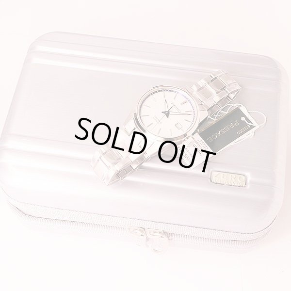 セイコー　プレサージュ　ＳＡＲＸ０９３　６Ｒ３５－０１Ｙ０　白文字盤　ゼロハリバートン限定　限定箱