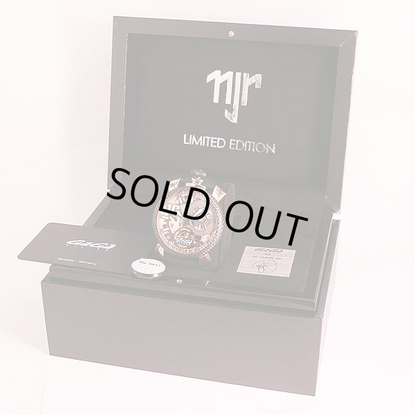 ガガミラノ　マニュアーレ４８　５５１１　ネイマールJr限定　両面スケルトン文字盤　箱