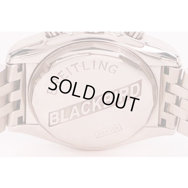 ブライトリング　クロノマット　ブラックバード　Ａ４４３５９　黒文字盤　ビックデイト　裏面拡大