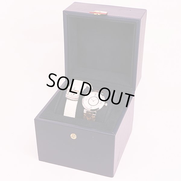 ルイヴィトン　タンブール　Ｑ１２ＭＧ＊Ｂ　銀文字盤 １０Ｐ　箱