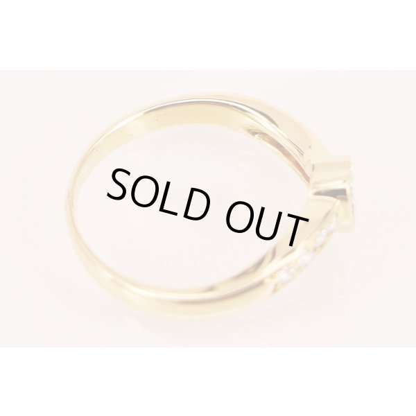 ニナリッチ　K18 ダイアイリリング 3.40g　内側(2)