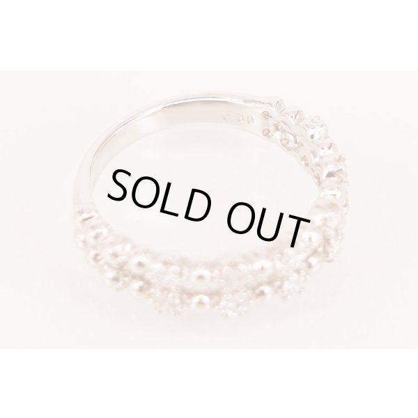 ヴァンドーム　PT950 ダイアイリリング 0.30ct 4.70g　刻印(2)