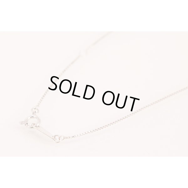 ヴァンドーム　K18WG ダイアイリペンダントネックレス 2.70g　留め具