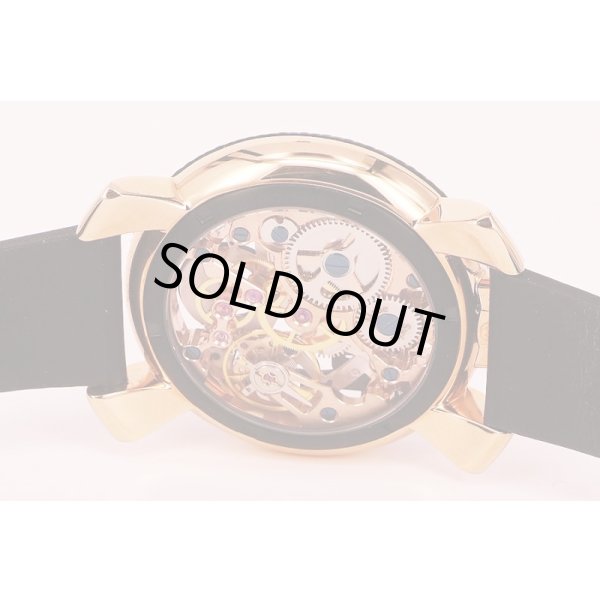 ガガミラノ　マニュアーレ４８　５５１１　ネイマールJr限定　両面スケルトン文字盤　裏面拡大