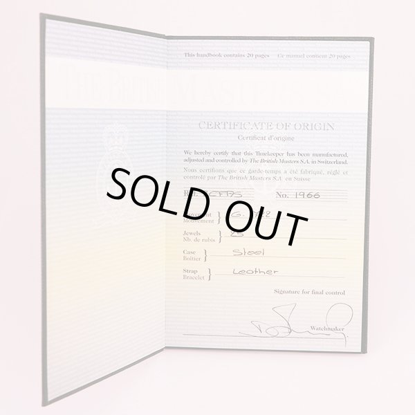 グラハム　クロノファイター　２ＣＦＡＳ．Ｓ０１　銀文字盤　保証書