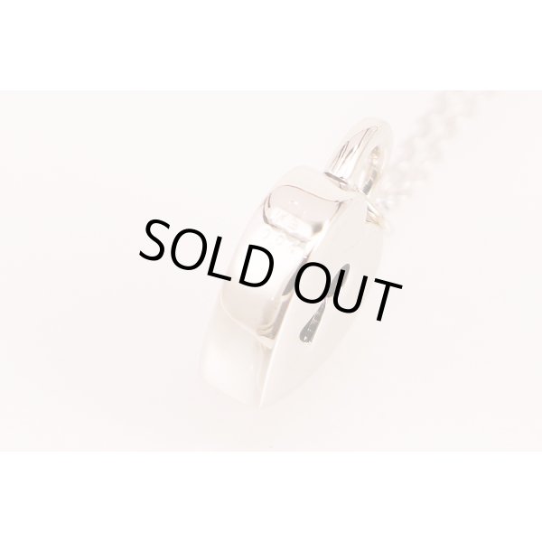 スタージュエリー　K18WG ダイアイリペンダントネックレス 0.04ct 3.90g　刻印