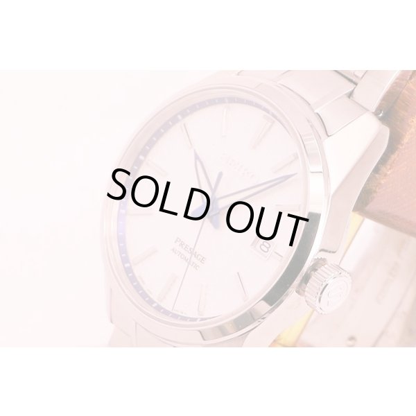 セイコー　プレサージュ　ＳＡＲＸ０９３　６Ｒ３５－０１Ｙ０　白文字盤　ゼロハリバートン限定　サイド拡大