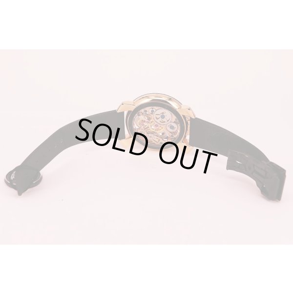 ガガミラノ　マニュアーレ４８　５５１１　ネイマールJr限定　両面スケルトン文字盤　革ベルト