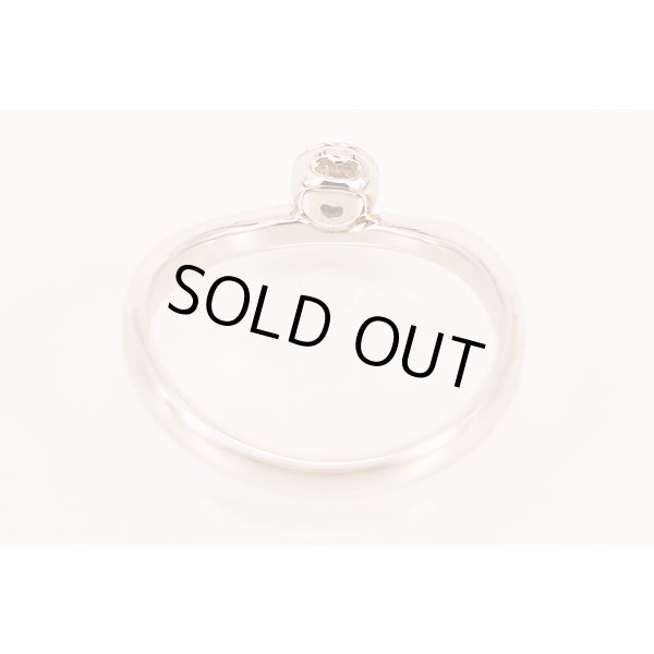 スタージュエリー　PT950 ダイアイリリング 0.28ct 3.70g　内側