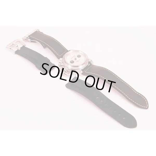 グラハム　クロノファイター　２ＣＦＡＳ．Ｓ０１　銀文字盤　替えラバーベルト