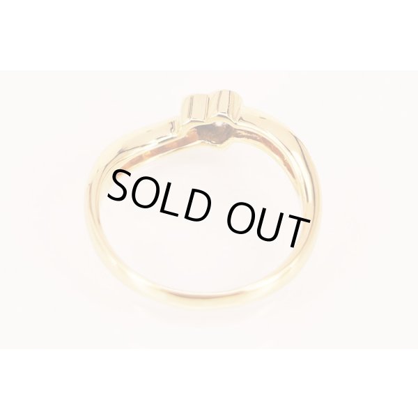 ニナリッチ　K18 ダイアイリリング 3.40g　内側