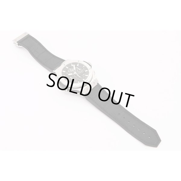 ウブロ　アエロバン　３１１．ＳＸ．１１７０．ＧＲ　スケルトン文字盤　革ベルト状態　表面