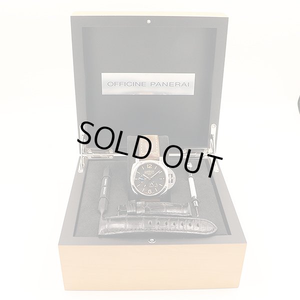 パネライ　ルミノール１９５０ＧＭＴ　ＰＡＭ０１５３７　黒文字盤　箱