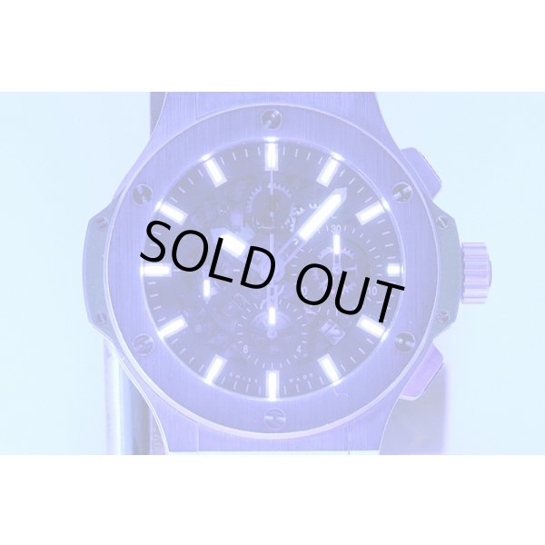 ウブロ　アエロバン　３１１．ＳＸ．１１７０．ＧＲ　スケルトン文字盤　ライト