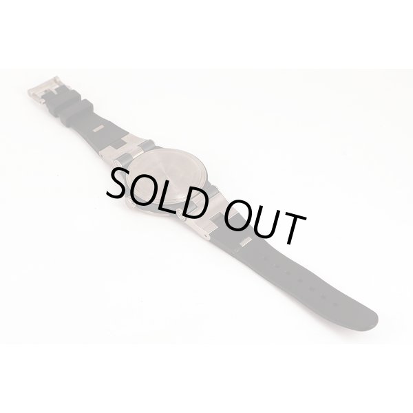 ブルガリ　チタニウム　ＴＩ４４ＴＡ　カーボン文字盤　ラバーベルト状態　裏面