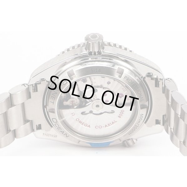 オメガ　シーマスター　プラネットオーシャン　２３２．３０．４２　黒文字盤　裏面拡大