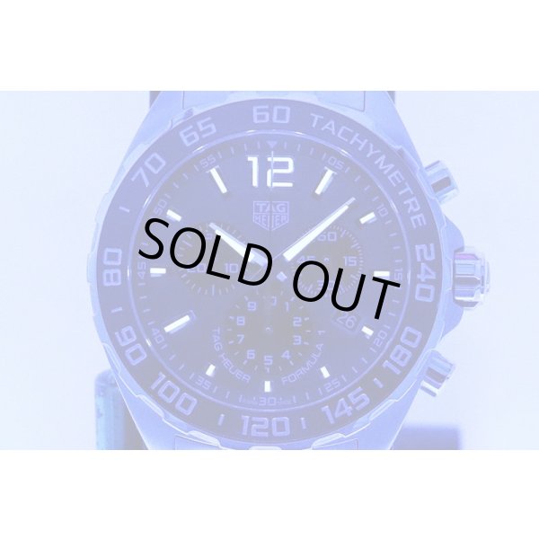 タグホイヤー　フォーミュラー１　クロノ　ＣＡＺ２０１１　ガンメタル文字盤　ライト