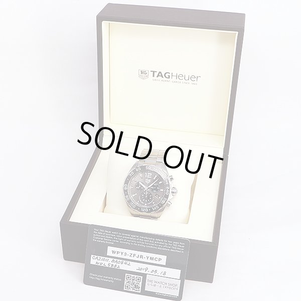 タグホイヤー　フォーミュラー１　クロノ　ＣＡＺ２０１１　ガンメタル文字盤　箱・保証書