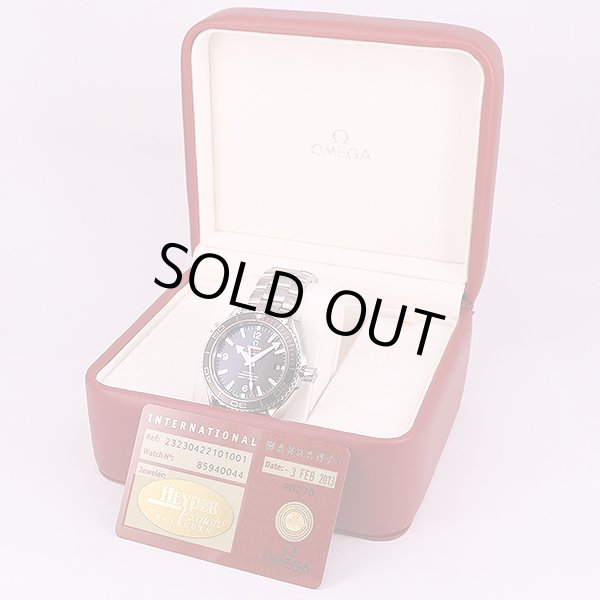 オメガ　シーマスター　プラネットオーシャン　２３２．３０．４２　黒文字盤　箱・保証書