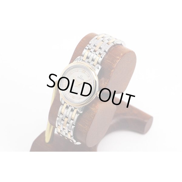 オメガ　デ・ビル　プレステージ　４２４．２０．２７　銀文字盤　６Ｐ　サイド