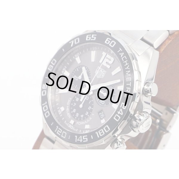 タグホイヤー　フォーミュラー１　クロノ　ＣＡＺ２０１１　ガンメタル文字盤　サイド拡大