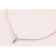 天空　K18WG/YG ダイアイリペンダントネックレス 0.43ct 1.38ct 12.50g　留め具