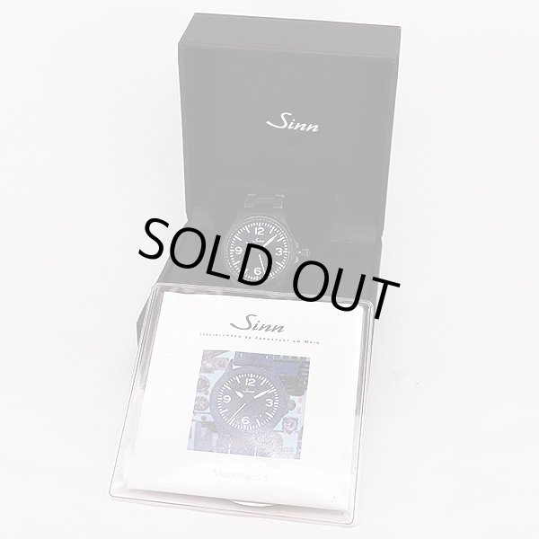 ジン　６５６Ｓ　ブラックＰＶＤ　黒文字盤　箱