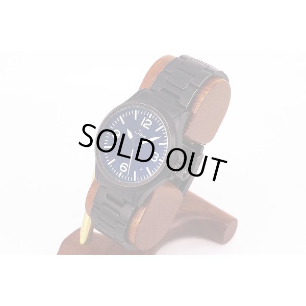 ジン　６５６Ｓ　ブラックＰＶＤ　黒文字盤　サイド