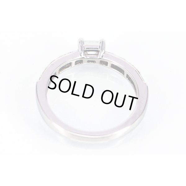 PT950 ダイアイリリング 0.80ct 4.10g　内側