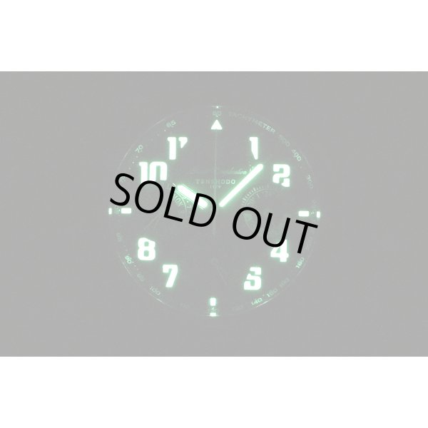 天賞堂　グランドコンプリケーション　スポーツ　黒文字盤　ライト暗闇