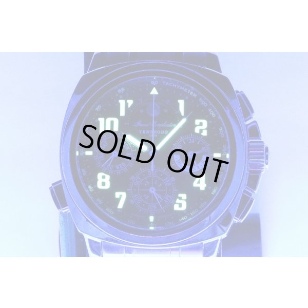 天賞堂　グランドコンプリケーション　スポーツ　黒文字盤　ライト