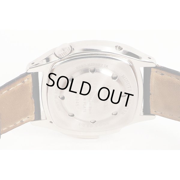 シェルマン　サイドスライドミニッツリピーター　アイボリー文字盤　裏面拡大