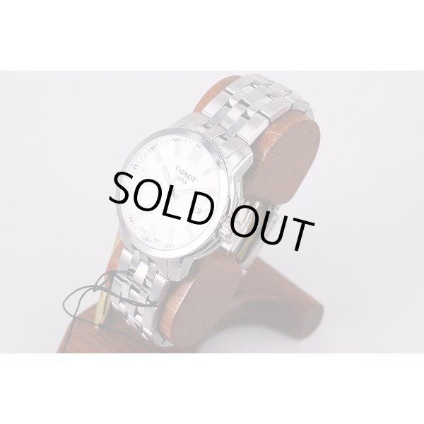 ティソ　ＰＲＣ２００　Ｔ０５５．４１０．１１　銀文字盤　サイド