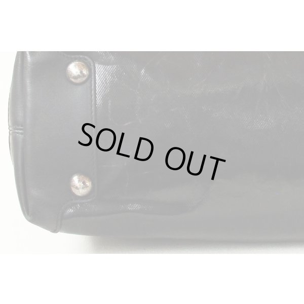 シャネル　トートバック ブラック　底拡大