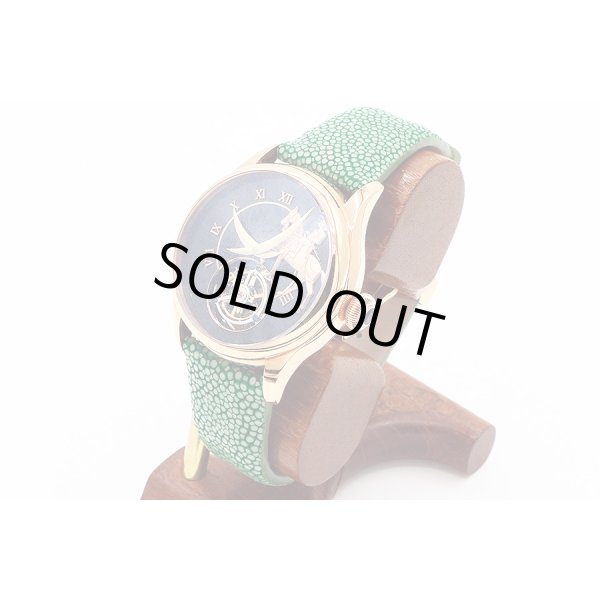 メモリジン　トゥールヴィヨン　伊達政宗　グレー文字盤　サイド